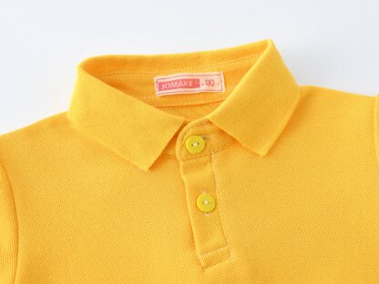 Boys Casual Classic Design Slightly Stretch  POLO, Kids Clothes For Spring Summer Indoor Outdoor - Image 3
