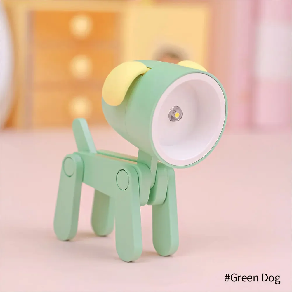 Green dog