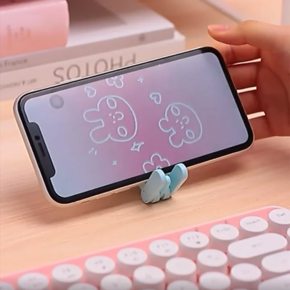 ⁦Mini Led Night Lights Folding Desk Lamp Cartoon Cute Pet Dog Deer Shape Nightlights Adjustable Kids Bedroom Bedside Decor Gift⁩ - الصورة ⁦5⁩
