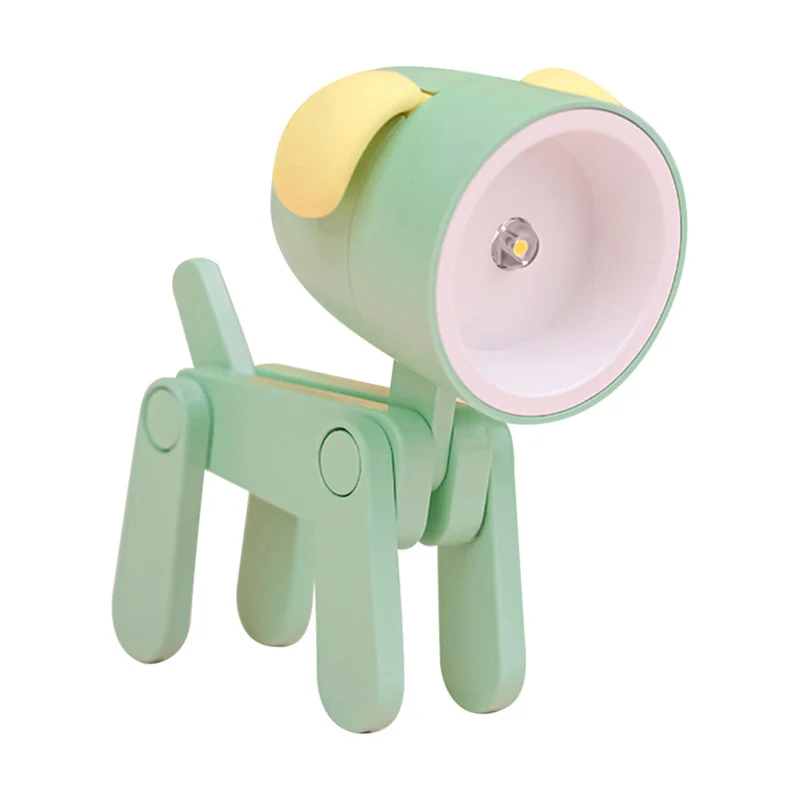 Green dog