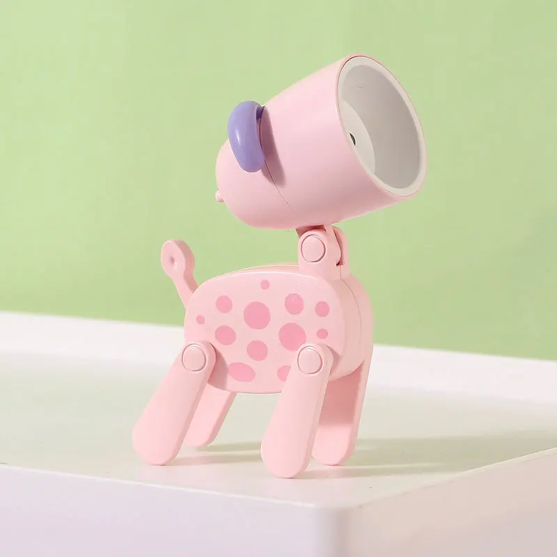 LED Mini Night Light Cute Dog Deer Foldable Desk Lamps Desktop Ornament Book Light Kids Room Bedside Bedroom Decor Holiday Gifts LED Mini Night Light Cute Dog Deer Foldable Desk Lamps Desktop Ornament Book Light Kids Room Bedside Bedroom Decor Holiday Gifts