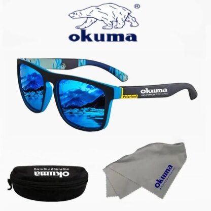 Okuma polarized sunglasses UV400 for men and women outdoor hunting, fishing, driving bicycles, sunglasses optional box - Image 2