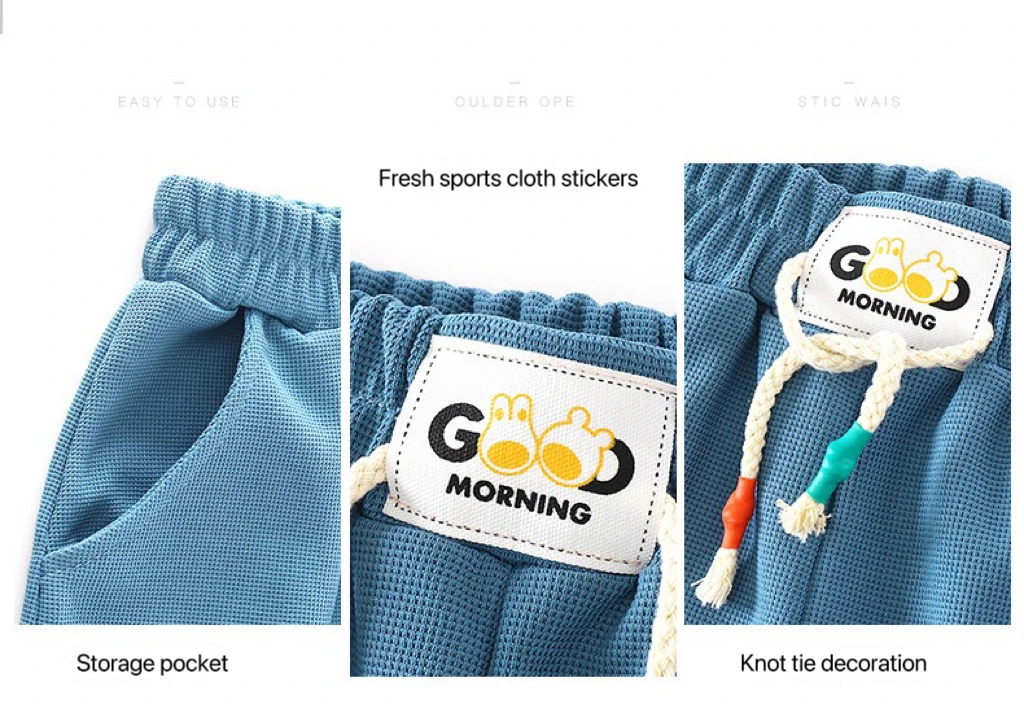1pcs Summer Kids Shorts Boys Girls Solid Color Short Baby Solid Color Casual Pant Children Short Pant  Sport Clothing Outwear