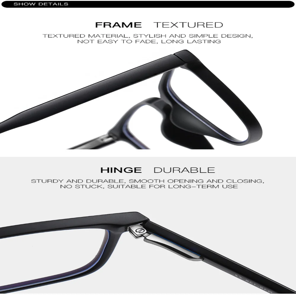 Trending Blue Light Blocking Men's Glasses Gaming TR90 Matte Black Anti Ray Eyeglasses Women Transparent Fashion Eyewear Trending Blue Light Blocking Men's Glasses Gaming TR90 Matte Black Anti Ray Eyeglasses Women Transparent Fashion Eyewear