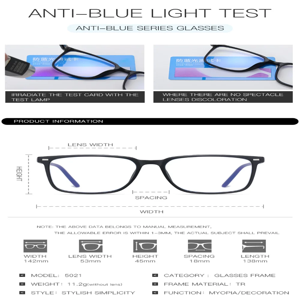Trending Blue Light Blocking Men's Glasses Gaming TR90 Matte Black Anti Ray Eyeglasses Women Transparent Fashion Eyewear Trending Blue Light Blocking Men's Glasses Gaming TR90 Matte Black Anti Ray Eyeglasses Women Transparent Fashion Eyewear