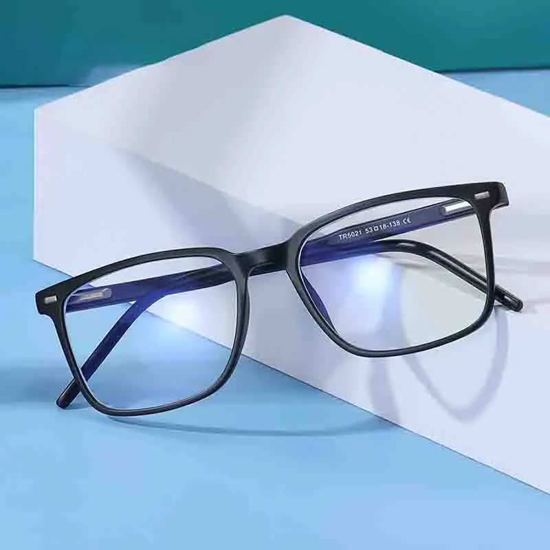 Trending Blue Light Blocking Men's Glasses Gaming TR90 Matte Black Anti Ray Eyeglasses Women Transparent Fashion Eyewear Trending Blue Light Blocking Men's Glasses Gaming TR90 Matte Black Anti Ray Eyeglasses Women Transparent Fashion Eyewear
