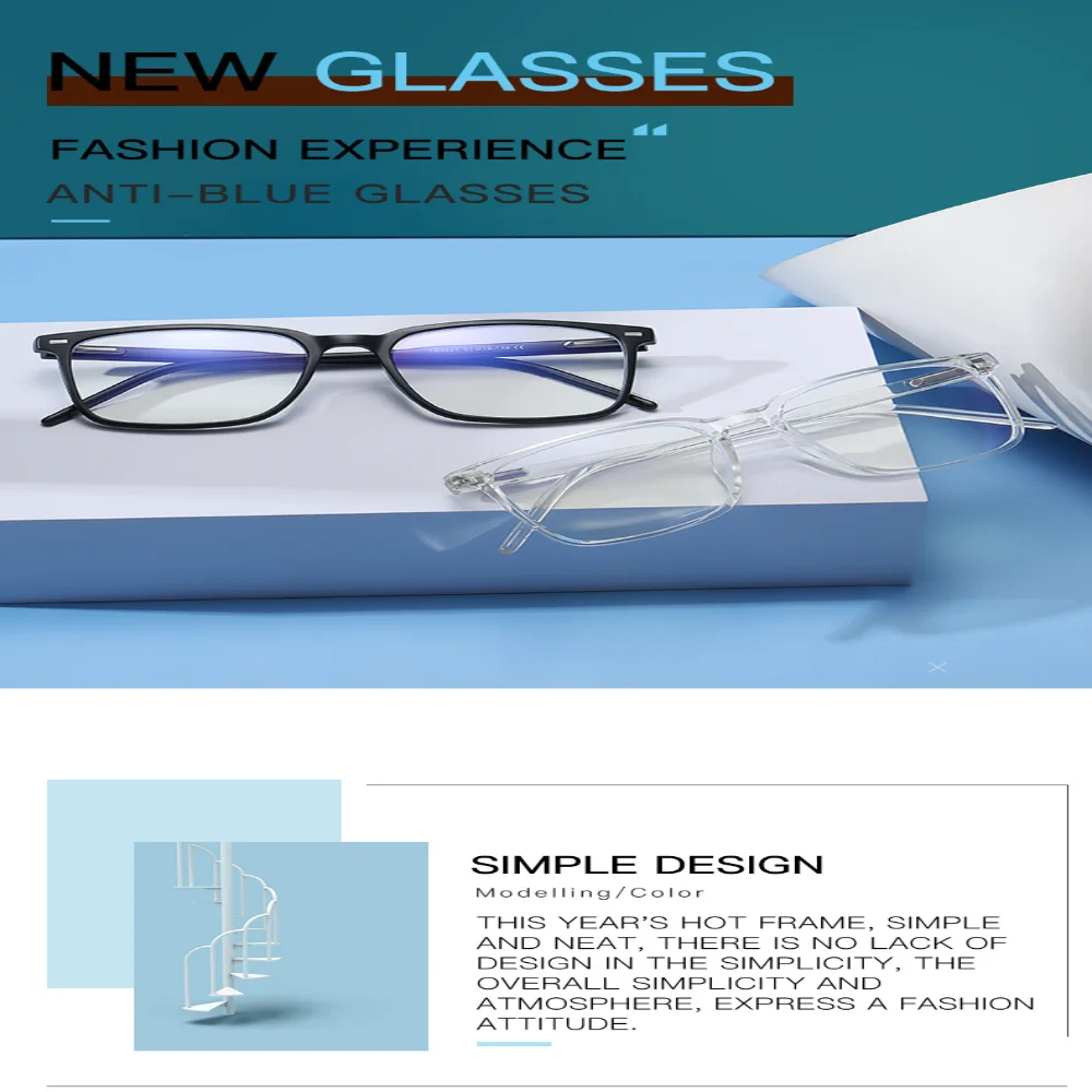 Trending Blue Light Blocking Men's Glasses Gaming TR90 Matte Black Anti Ray Eyeglasses Women Transparent Fashion Eyewear Trending Blue Light Blocking Men's Glasses Gaming TR90 Matte Black Anti Ray Eyeglasses Women Transparent Fashion Eyewear