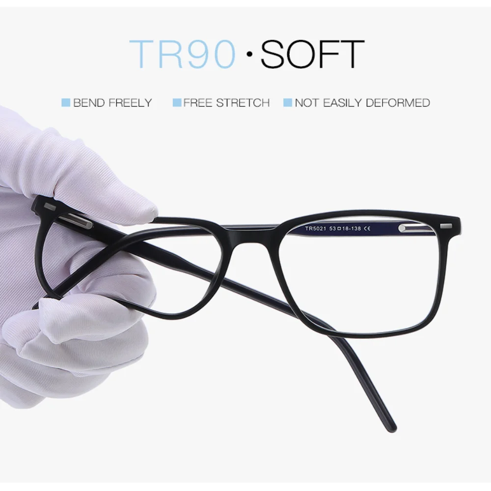 Trending Blue Light Blocking Men's Glasses Gaming TR90 Matte Black Anti Ray Eyeglasses Women Transparent Fashion Eyewear Trending Blue Light Blocking Men's Glasses Gaming TR90 Matte Black Anti Ray Eyeglasses Women Transparent Fashion Eyewear