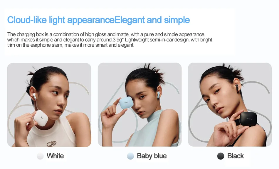 Xiaomi Redmi Buds 6s Earphone TWS Bluetooth Headphone 33 Hours Battery Life ctive Noise Cancellation Headset Earbuds