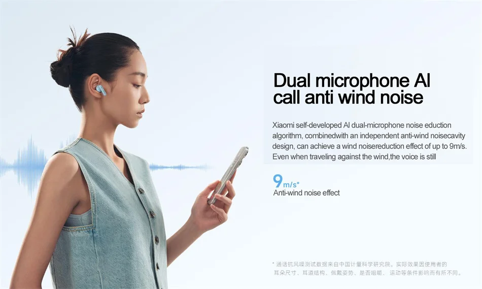Xiaomi Redmi Buds 6s Earphone TWS Bluetooth Headphone 33 Hours Battery Life ctive Noise Cancellation Headset Earbuds