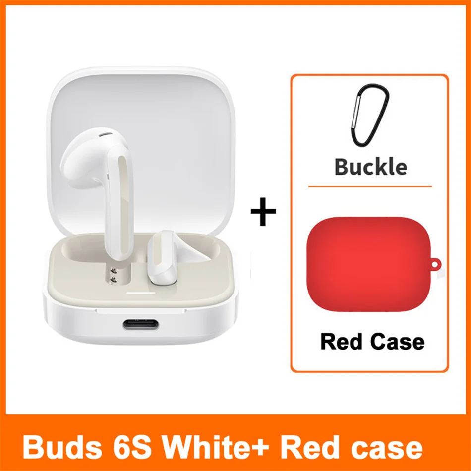 White add red case