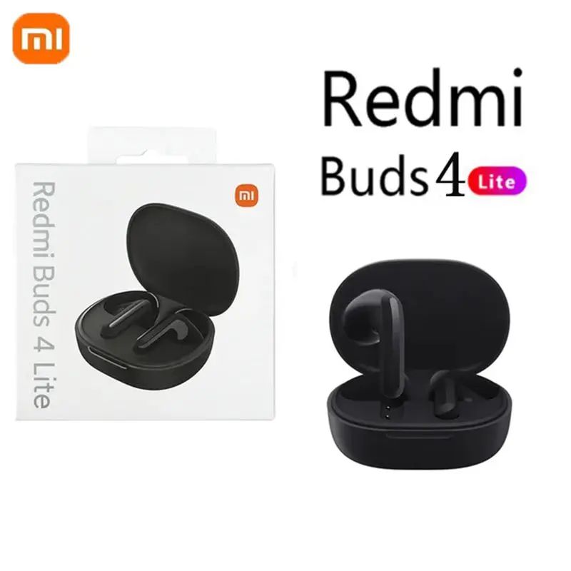 Xiaomi Redmi Buds 4 Lite Wireless Earbuds IP54 Waterproof Headset 20H Playtime Lightweight Comfort Fit Headphones Xiaomi Redmi Buds 4 Lite Wireless Earbuds IP54 Waterproof Headset 20H Playtime Lightweight Comfort Fit Headphones