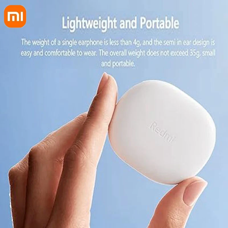 Xiaomi Redmi Buds 4 Lite Wireless Earbuds IP54 Waterproof Headset 20H Playtime Lightweight Comfort Fit Headphones Xiaomi Redmi Buds 4 Lite Wireless Earbuds IP54 Waterproof Headset 20H Playtime Lightweight Comfort Fit Headphones