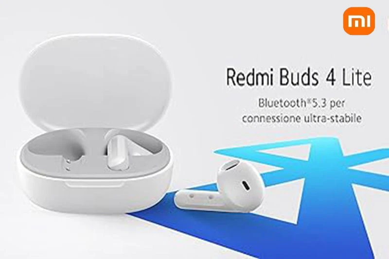 Xiaomi Redmi Buds 4 Lite Wireless Earbuds IP54 Waterproof Headset 20H Playtime Lightweight Comfort Fit Headphones Xiaomi Redmi Buds 4 Lite Wireless Earbuds IP54 Waterproof Headset 20H Playtime Lightweight Comfort Fit Headphones