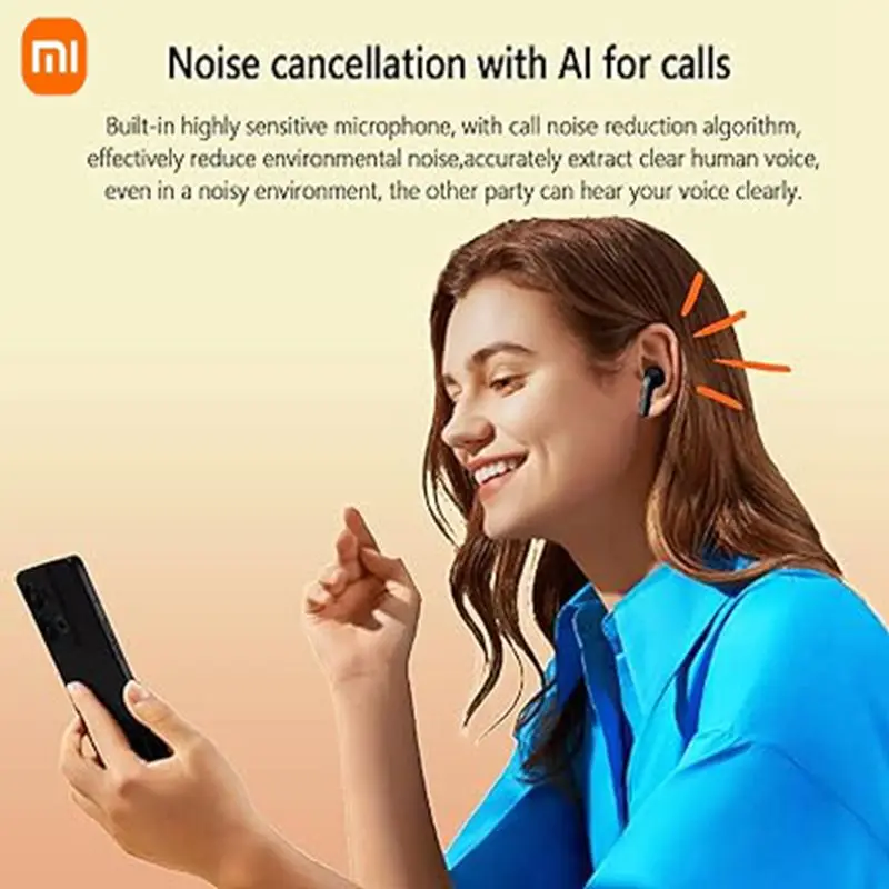Xiaomi Redmi Buds 4 Lite Wireless Earbuds IP54 Waterproof Headset 20H Playtime Lightweight Comfort Fit Headphones Xiaomi Redmi Buds 4 Lite Wireless Earbuds IP54 Waterproof Headset 20H Playtime Lightweight Comfort Fit Headphones