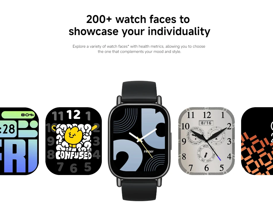 Xiaomi Redmi Watch 5 Lite Global Version 1.96'' AMOLED Screen Mi Smartwatch Bluetooth Calling GNSS 150+ Sport Modes  5ATM