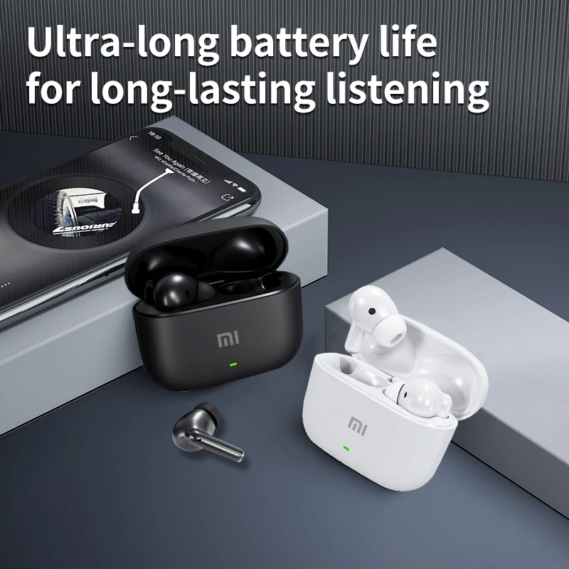 Xiaomi Redmi S300 True Wireless Bluetooth Headset In-Ear Extra Bass Earbud HiFI Stereo Game Sport Earphone Headphones with Mic