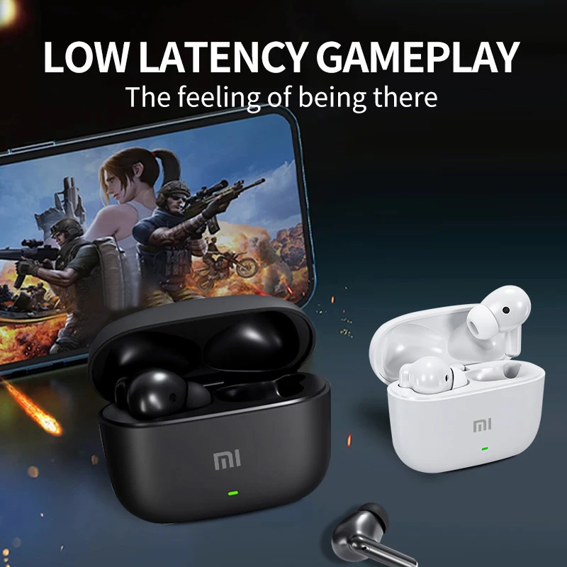 Xiaomi Redmi S300 True Wireless Bluetooth Headset In-Ear Extra Bass Earbud HiFI Stereo Game Sport Earphone Headphones with Mic