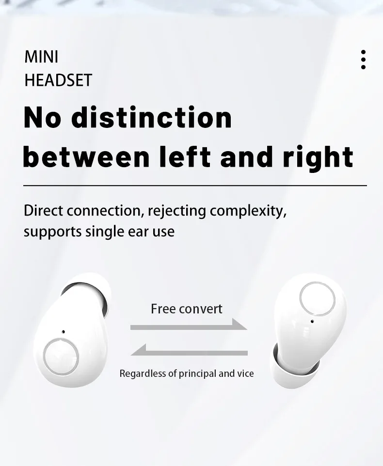SK32 Mini Sleeping 5.4 Bluetooth Earphone Wireless Headphones Sport Running Invisible Earbuds HIFI Bass For Xiaomi Redmi Headset