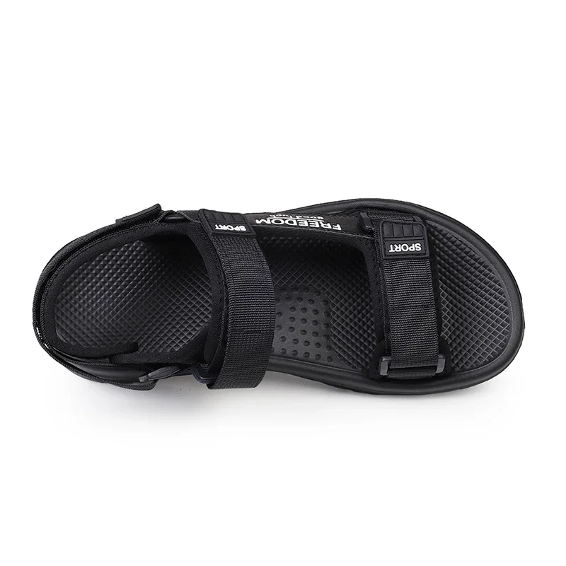 Summer Men Sandals New Breathable Casual Shoes Outdoor Concise Lightweight Beach Shoes Soft Sport Slippers Male Plus Size 38-47