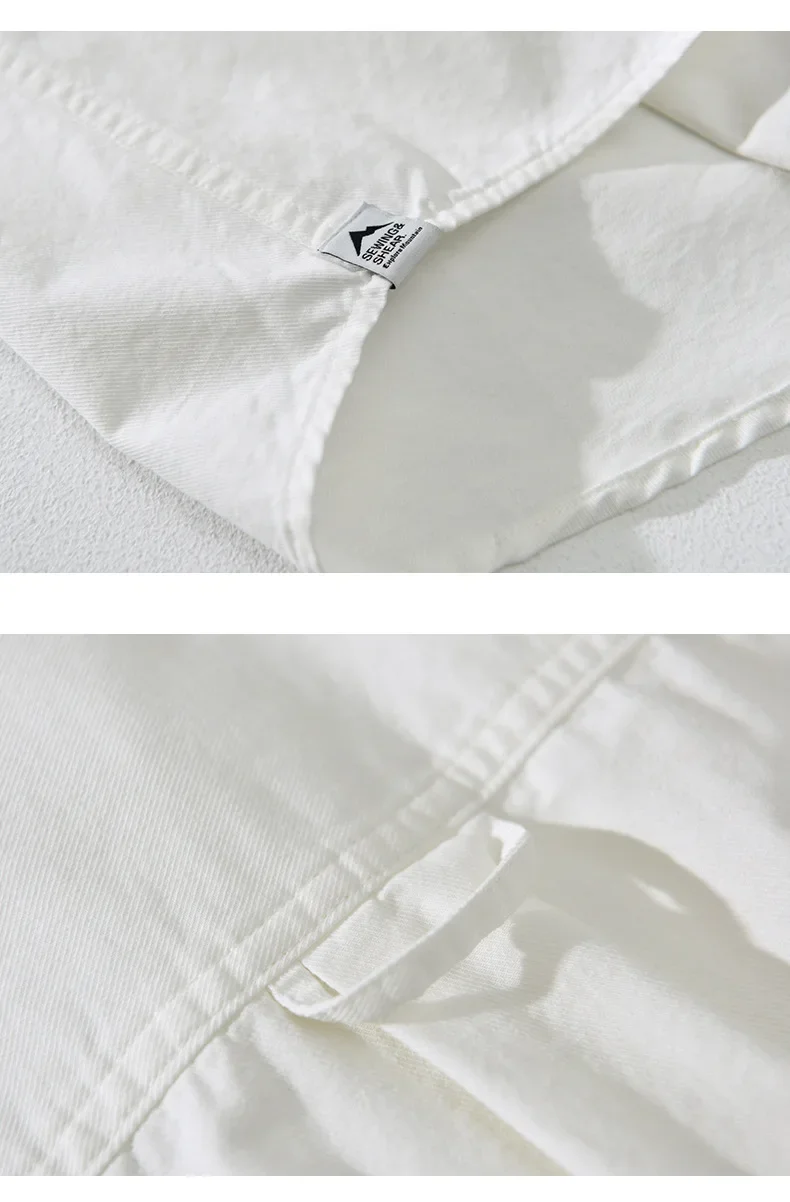 4XL Japan Style 100% Cotton Men Shirt 2024 Spring New Long Sleeve Blouses for Youth Preppy Retro Solid Pure Workwear Cargo Coats 4XL Japan Style 100% Cotton Men Shirt 2024 Spring New Long Sleeve Blouses for Youth Preppy Retro Solid Pure Workwear Cargo Coats