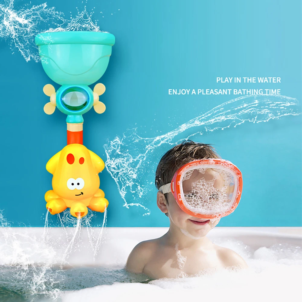 Baby Bath Toys Bathtub DIY Pipes Tubes Bath Time Water Game Spray Swimming Bathroom Toys for Toddlers Kids Gifts Birthday Gift Baby Bath Toys Bathtub DIY Pipes Tubes Bath Time Water Game Spray Swimming Bathroom Toys for Toddlers Kids Gifts Birthday Gift