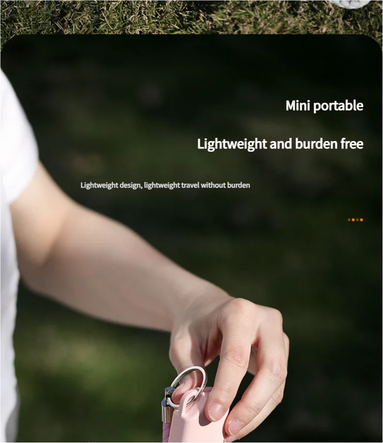MEET SUN Portable Handheld Fan Small Cooling Fan USB Eyelash Eyelash Mute Cooler Handheld Fan Mini USB Rechargeable Desk