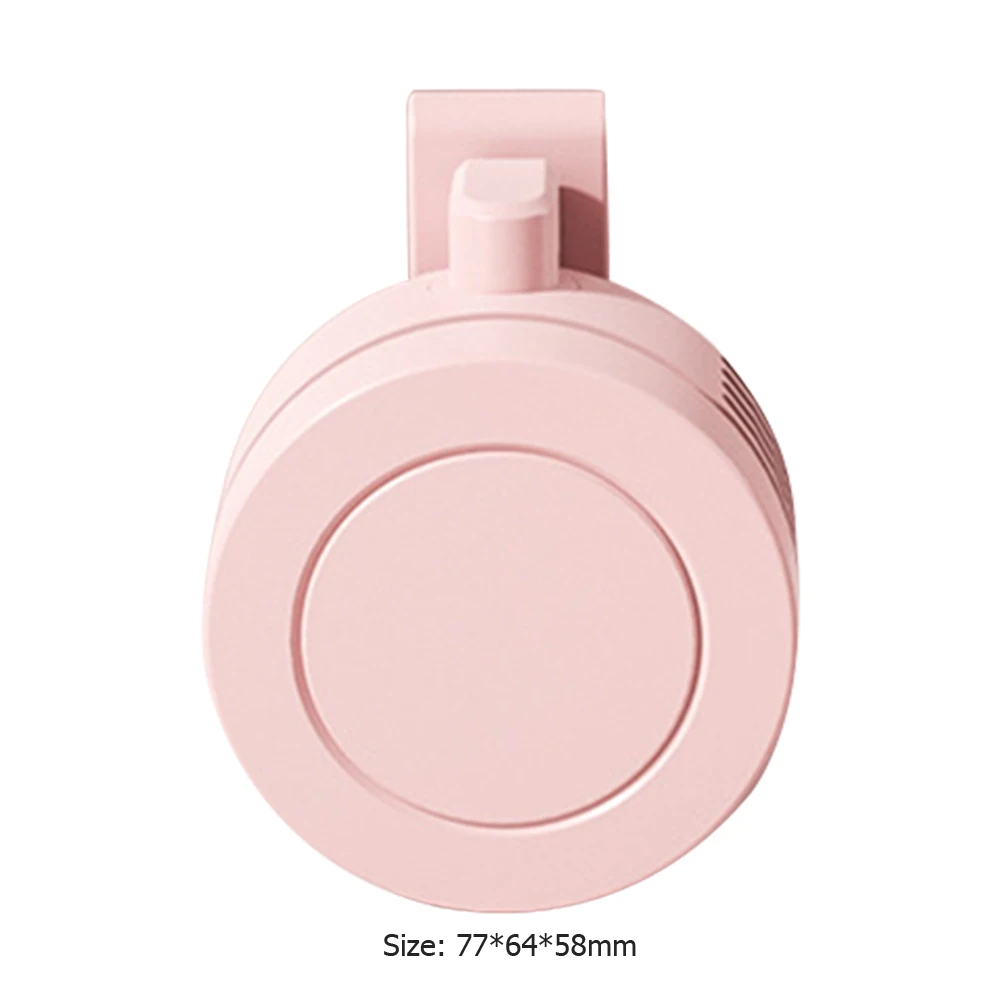 Hanging Neck Waist Fan Portable Bladeless Hanging Fan USB Charging Mini Air Conditioning Fan 900mAh for Outdoor Home Working