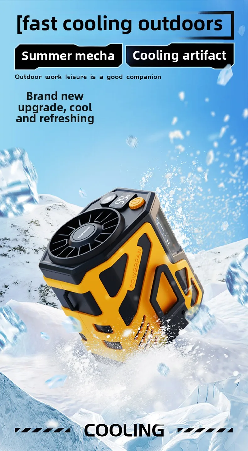 Portable Waist Fan 10000mAh Rechargeable Waist Clip Fan USB Rechargeable Sports Cooler Fan for Outdoor Sports Travel Portable Waist Fan 10000mAh Rechargeable Waist Clip Fan USB Rechargeable Sports Cooler Fan for Outdoor Sports Travel