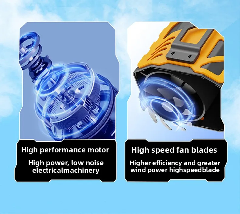 Portable Waist Fan 10000mAh Rechargeable Waist Clip Fan USB Rechargeable Sports Cooler Fan for Outdoor Sports Travel Portable Waist Fan 10000mAh Rechargeable Waist Clip Fan USB Rechargeable Sports Cooler Fan for Outdoor Sports Travel