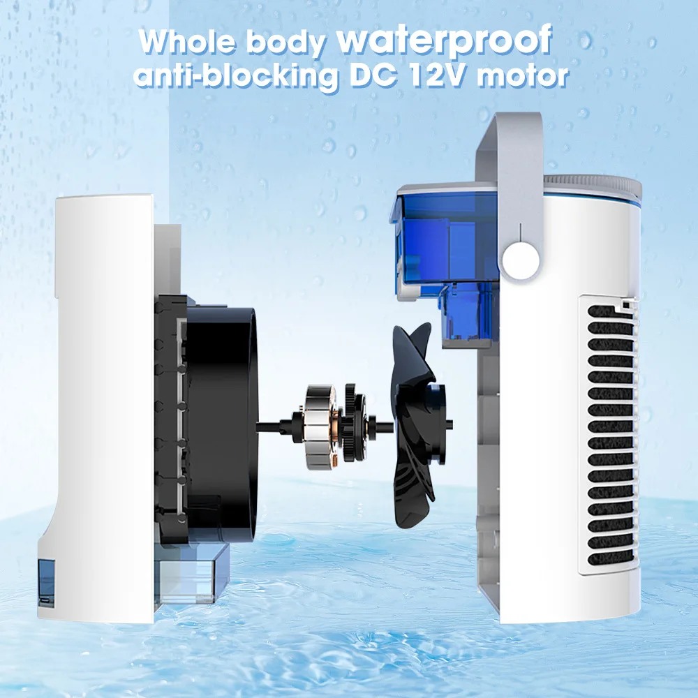 New Desktop Cooling Fan USB Office Home Desktop Spray Water Cooling Fan Mini Air Conditioner Fan