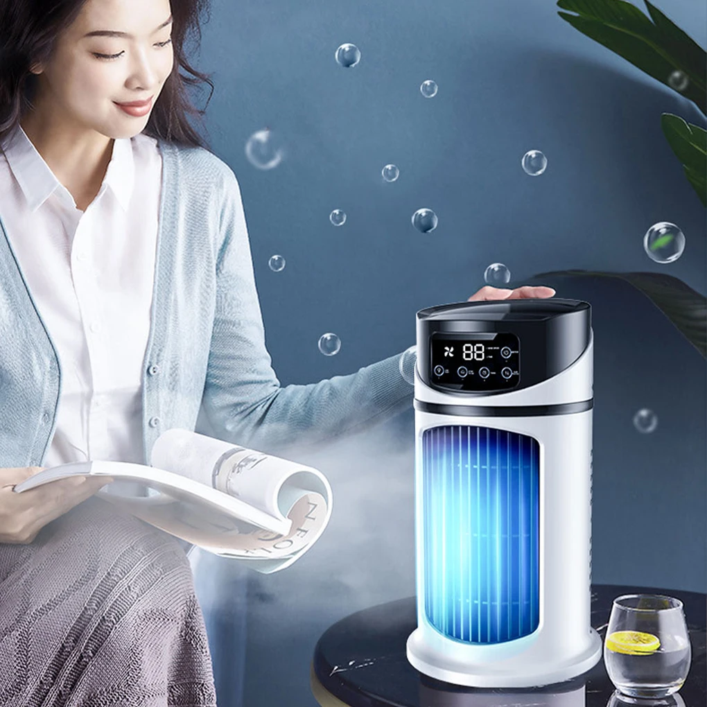 Portable Air Conditioner USB Mini Air Conditioner Air Cooler Fan Water Cooling Fan Air Conditioning air cooler For Home Office