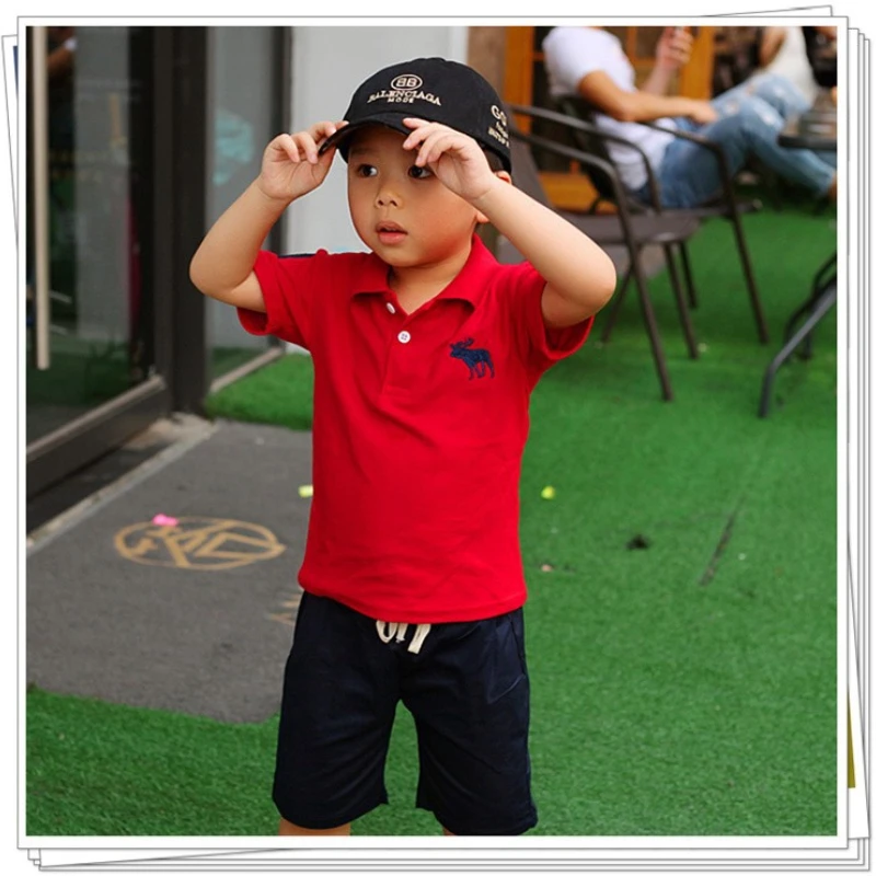 Baby Boys Polo Shirts Kids Short Sleeved T-shirt Cartoon Embroidery Blouses 2024 Summer 2 To 8 Yrs Children's Clothing Baby Boys Polo Shirts Kids Short Sleeved T-shirt Cartoon Embroidery Blouses 2024 Summer 2 To 8 Yrs Children's Clothing