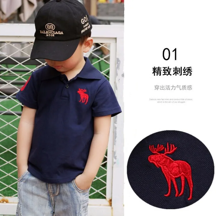 Baby Boys Polo Shirts Kids Short Sleeved T-shirt Cartoon Embroidery Blouses 2024 Summer 2 To 8 Yrs Children's Clothing Baby Boys Polo Shirts Kids Short Sleeved T-shirt Cartoon Embroidery Blouses 2024 Summer 2 To 8 Yrs Children's Clothing