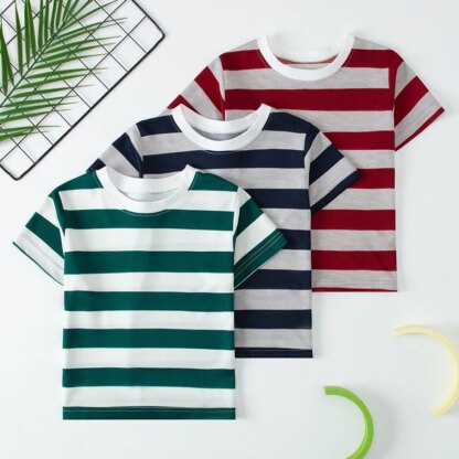 1/2/3 Pcs Children's Solid Color POLO Shirt Boy Handsome Fashion Sports T-shirt Girl Lapel Casual And Comfortable Short Sleeves - Image 4