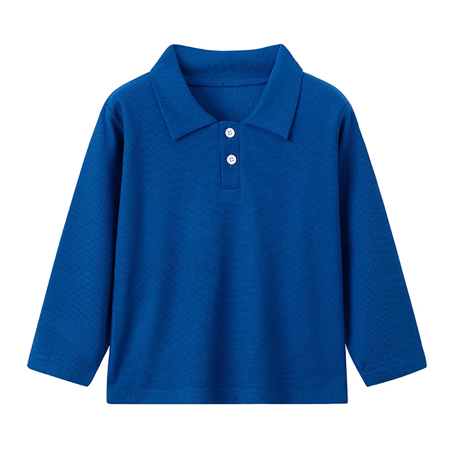 1/2/3 Pcs Children's Solid Color POLO Shirt Boy Handsome Fashion Sports T-shirt Girl Lapel Casual And Comfortable Short Sleeves