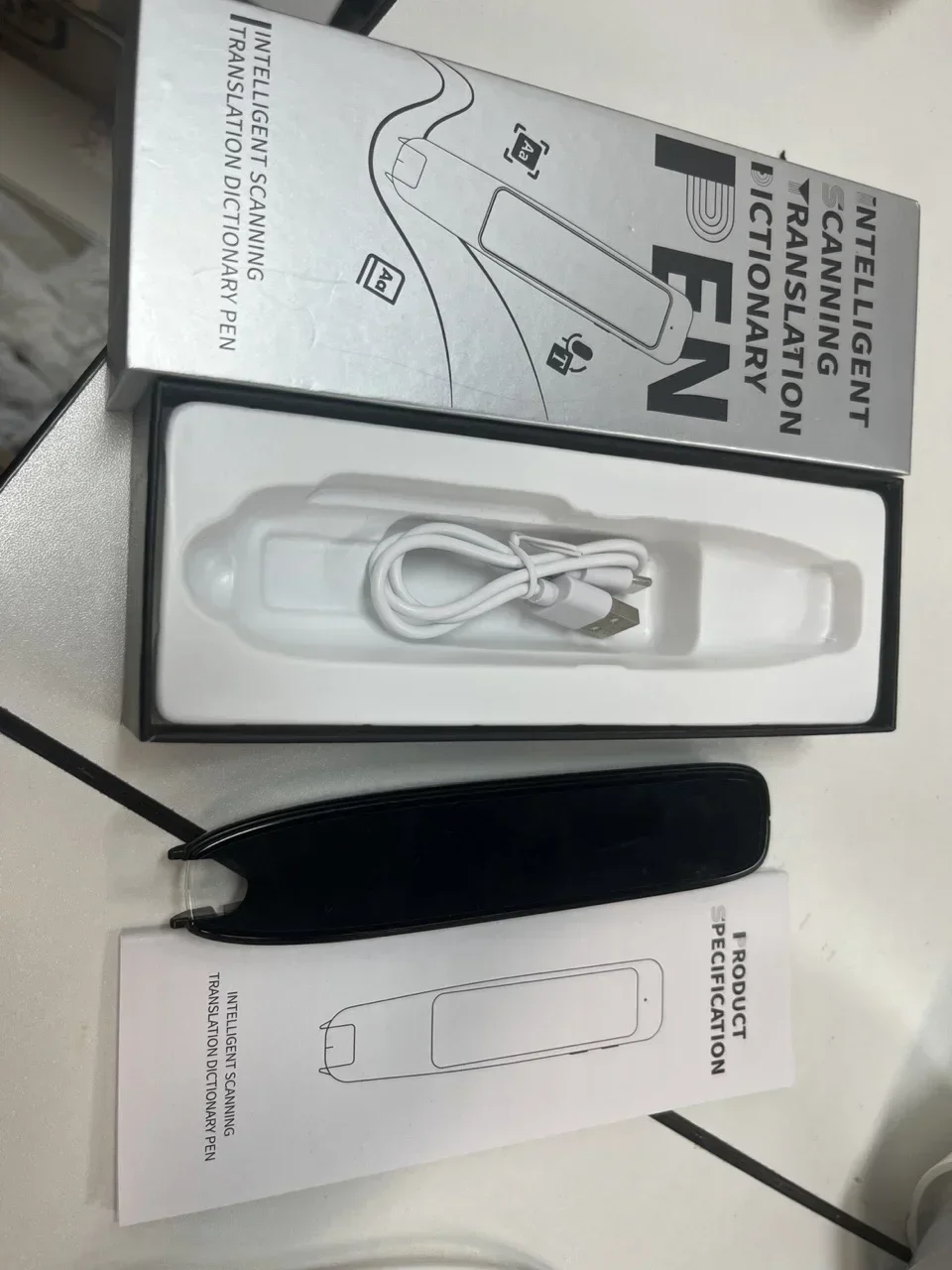 XIKCU S65 Pro Smart Voice Translator 142 Languages WIFI Scan Translation Pen Scanning Translation Pen For Business Travel Abroad